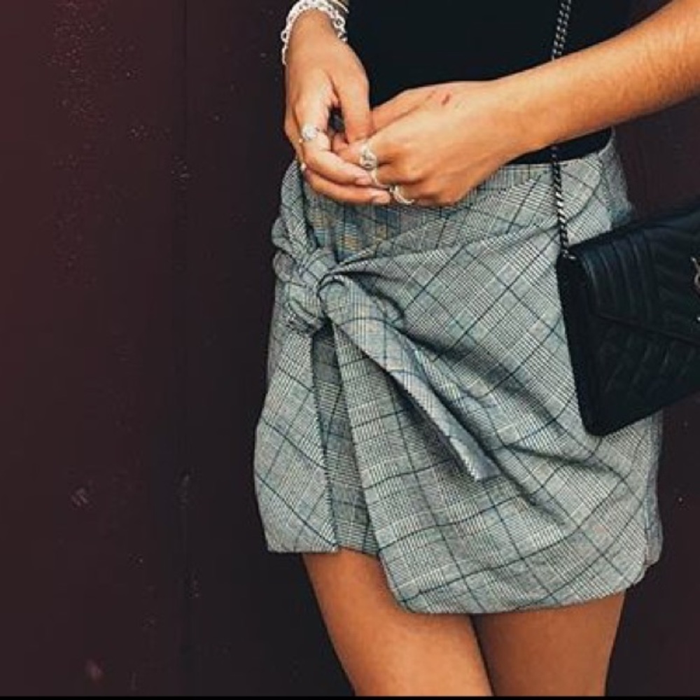 Plaid Skirt